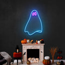 Ghost Symbol Led Neon Sign Halloween Light Decor