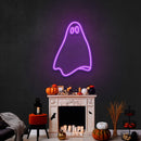 Ghost Symbol Led Neon Sign Halloween Light Decor