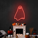 Ghost Symbol Led Neon Sign Halloween Light Decor