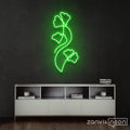 Ginkgo Biloba Leaf Neon Sign - Custom Neon Signs | LED Neon Signs | Zanvis Neon®