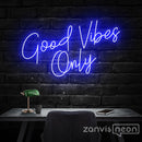 Good Vibes Only Neon Sign - Custom Neon Signs | LED Neon Signs | Zanvis Neon®