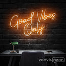 Good Vibes Only Neon Sign - Custom Neon Signs | LED Neon Signs | Zanvis Neon®