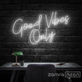 Good Vibes Only Neon Sign - Custom Neon Signs | LED Neon Signs | Zanvis Neon®