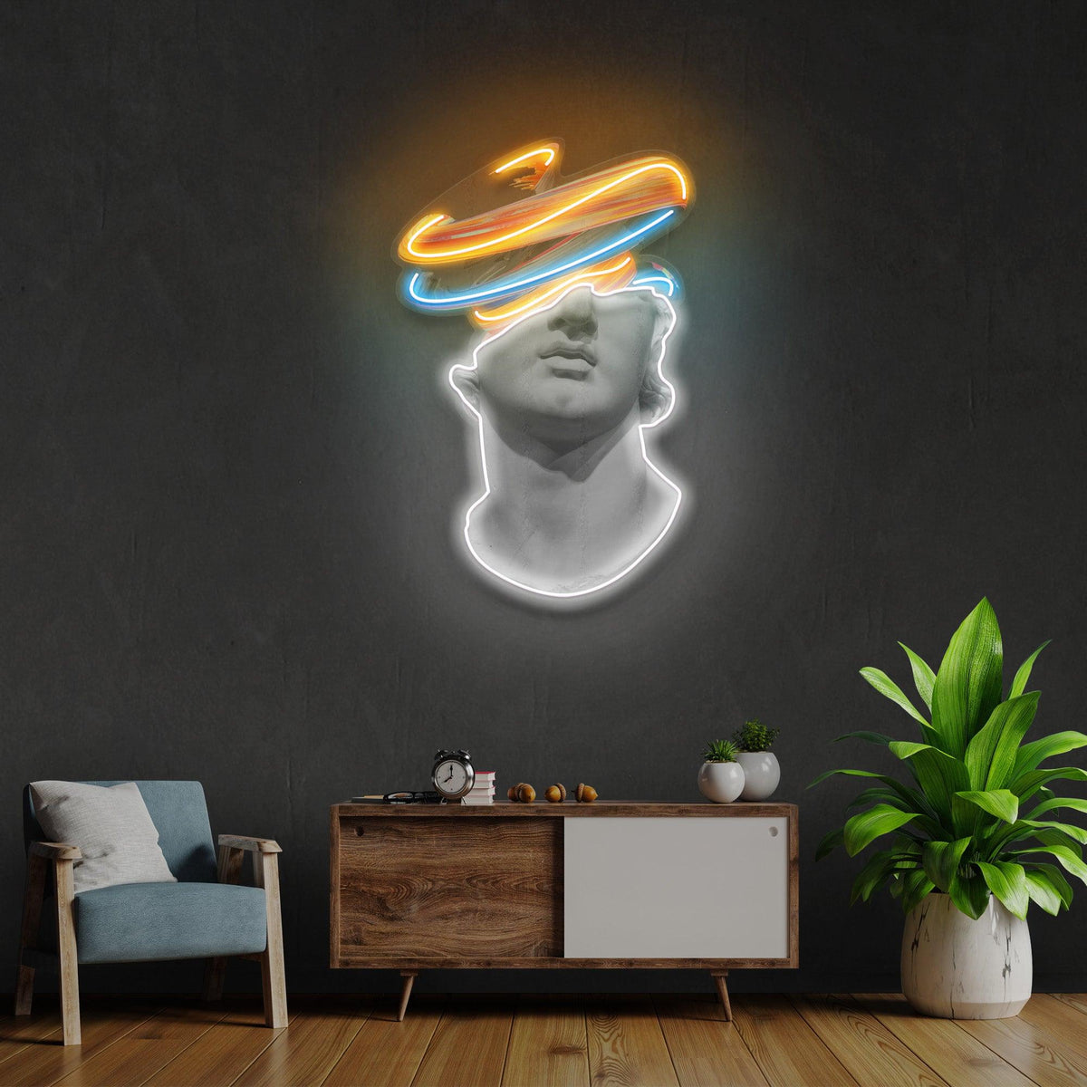 greek-statue-art-neon-acrylic-