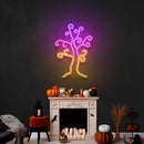 Halloween Tree Led Neon Sign Halloween Light Decor