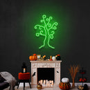 Halloween Tree Led Neon Sign Halloween Light Decor