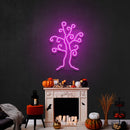 Halloween Tree Led Neon Sign Halloween Light Decor