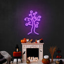 Halloween Tree Led Neon Sign Halloween Light Decor