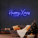 Happy Xmas Neon Sign - Custom Neon Signs | LED Neon Signs | Zanvis Neon®