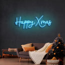 Happy Xmas Neon Sign - Custom Neon Signs | LED Neon Signs | Zanvis Neon®