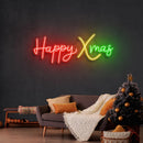 Happy Xmas Neon Sign - Custom Neon Signs | LED Neon Signs | Zanvis Neon®