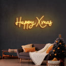 Happy Xmas Neon Sign - Custom Neon Signs | LED Neon Signs | Zanvis Neon®
