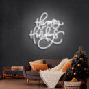 Happy Holidays Christmas Neon Sign - Custom Neon Signs | LED Neon Signs | Zanvis Neon®