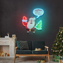 Hello Santa! Christmas Neon Sign - Custom Neon Signs | LED Neon Signs | Zanvis Neon®