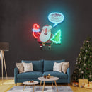 Hello Santa! Christmas Neon Sign - Custom Neon Signs | LED Neon Signs | Zanvis Neon®