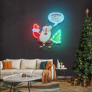 Hello Santa! Christmas Neon Sign - Custom Neon Signs | LED Neon Signs | Zanvis Neon®