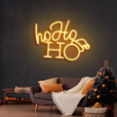 HoHoHo Xmas Neon Sign - Custom Neon Signs | LED Neon Signs | Zanvis Neon®