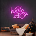 HoHoHo Xmas Neon Sign - Custom Neon Signs | LED Neon Signs | Zanvis Neon®