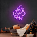 Hohoho Christmas Neon Sign - Custom Neon Signs | LED Neon Signs | Zanvis Neon®