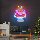 House On Cake Christmas Neon Sign - Custom Neon Signs | LED Neon Signs | Zanvis Neon®