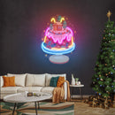 House On Cake Christmas Neon Sign - Custom Neon Signs | LED Neon Signs | Zanvis Neon®