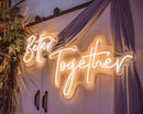 Better Together Neon Sign - Custom Neon Signs | LED Neon Signs | Zanvis Neon®