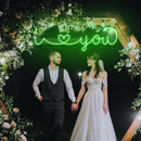 I LOVE YOU Neon Sign - Custom Neon Signs | LED Neon Signs | Zanvis Neon®