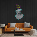 Is This Love Led Neon Acrylic Artwork Zanvis Neon