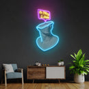 Is This Love Led Neon Acrylic Artwork Zanvis Neon