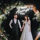 IT WAS ALWAYS YOU Neon Sign - Custom Neon Signs | LED Neon Signs | Zanvis Neon®