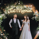 Just Married Neon Sign