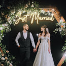 Just Married Neon Sign - Custom Neon Signs | LED Neon Signs | Zanvis Neon®