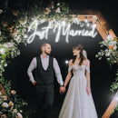 Just Married Neon Sign - Custom Neon Signs | LED Neon Signs | Zanvis Neon®