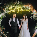 Just Married Neon Sign - Custom Neon Signs | LED Neon Signs | Zanvis Neon®