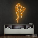 Lady Pose Neon Sign - Custom Neon Signs | LED Neon Signs | Zanvis Neon®