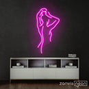 Lady Pose Neon Sign - Custom Neon Signs | LED Neon Signs | Zanvis Neon®