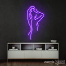 Lady Pose Neon Sign - Custom Neon Signs | LED Neon Signs | Zanvis Neon®