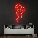 Lady Pose Neon Sign - Custom Neon Signs | LED Neon Signs | Zanvis Neon®