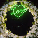 Love Neon Sign - Wedding Decoration - Custom Neon Signs | LED Neon Signs | Zanvis Neon®