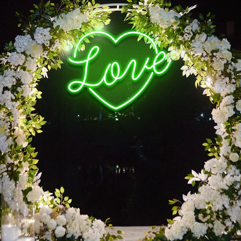 Love Neon Sign - Wedding Decoration