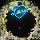 Love Neon Sign - Wedding Decoration - Custom Neon Signs | LED Neon Signs | Zanvis Neon®