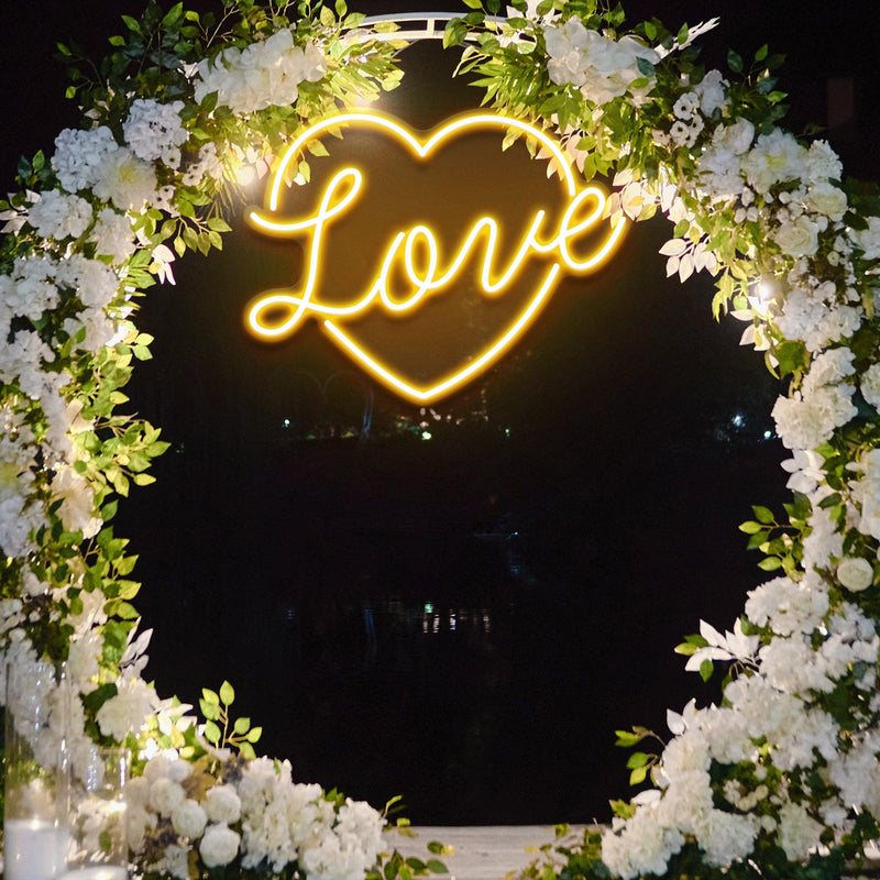 Love Neon Sign - Wedding Decoration
