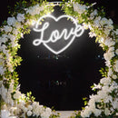 Love Neon Sign - Wedding Decoration - Custom Neon Signs | LED Neon Signs | Zanvis Neon®