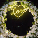 Love Neon Sign - Wedding Decoration - Custom Neon Signs | LED Neon Signs | Zanvis Neon®