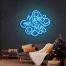 Merry Christmas Typo Neon Sign - Custom Neon Signs | LED Neon Signs | Zanvis Neon®