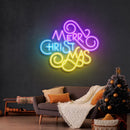 Merry Christmas Typo Neon Sign - Custom Neon Signs | LED Neon Signs | Zanvis Neon®