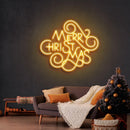 Merry Christmas Typo Neon Sign - Custom Neon Signs | LED Neon Signs | Zanvis Neon®