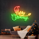 Merry Christmas LED Neon Sign - Custom Neon Signs | LED Neon Signs | Zanvis Neon®