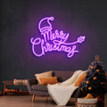 Merry Christmas LED Neon Sign - Custom Neon Signs | LED Neon Signs | Zanvis Neon®