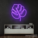 Monstera Leaf Neon Sign - Custom Neon Signs | LED Neon Signs | Zanvis Neon®
